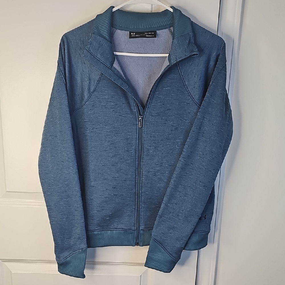 Under‎ Armour Women's Teal Full-Zip Jacket Size M
